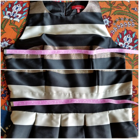 Saks Fifth fit and flare party dress size 12 - Picture 5 of 5